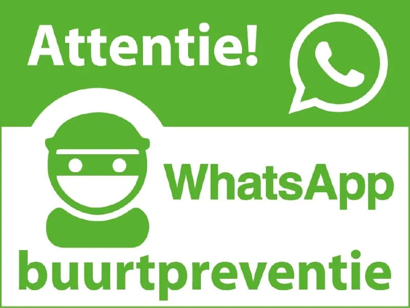 Whatsapp Buurt Preventie