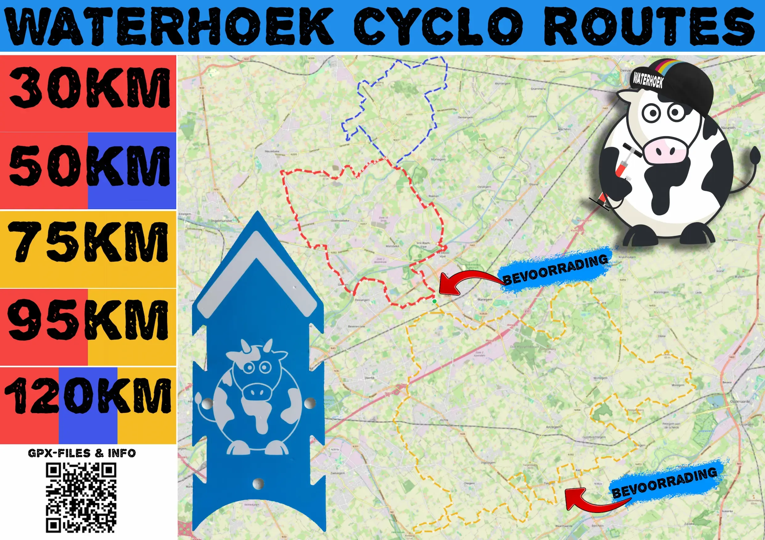 Cyclo routes overzicht