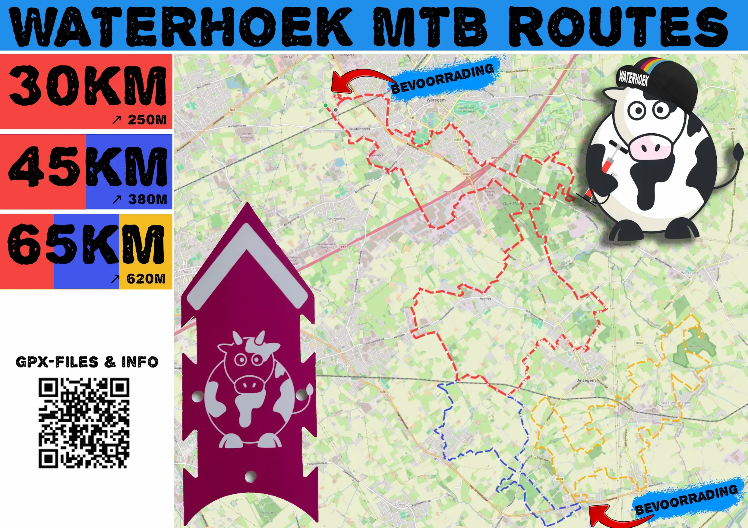 MTB routes overzicht